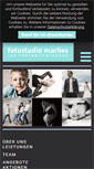 Mobile Screenshot of fotostudio-marlies.de